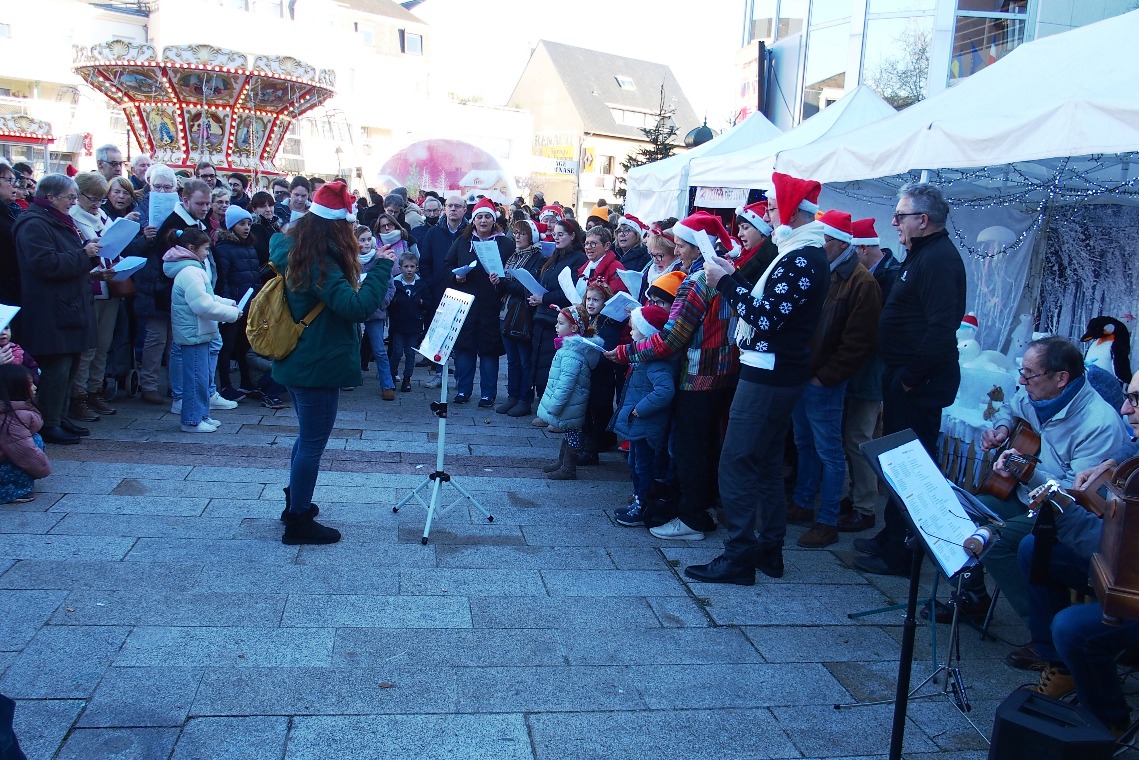 Libre Swing — Chants de Noël en plein air — décembre 2023